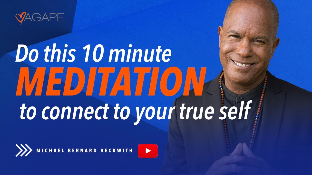 Do This 10 Minute Meditation To Connect To Your True Self! W/ Michael B ...